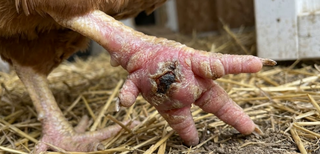 protéger ses poules de la pododermatite