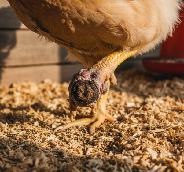 protéger ses poules de la pododermatite